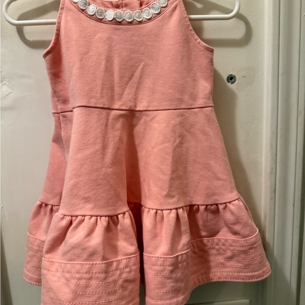 New Janie and Jack Oval Trim Ponte Dress - Picture 3 of 8